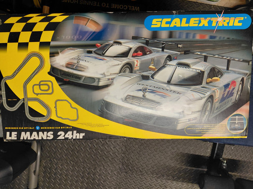 Scalextric mans 24hr - scalextric,