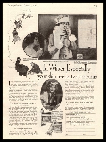 1918 pond extract cold - pond's,