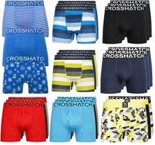 Mens Crosshatch Cotton 3 Pack