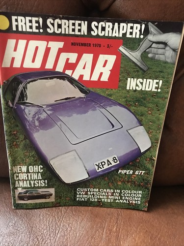 Hot car magazine 1970 - hot,