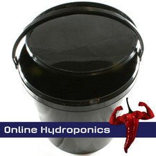 2 x 20 Litre Black Pastic