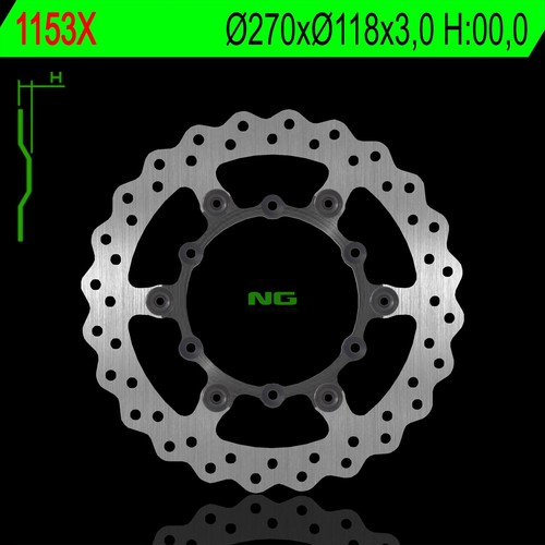 Front brake disc for yamaha - ng,