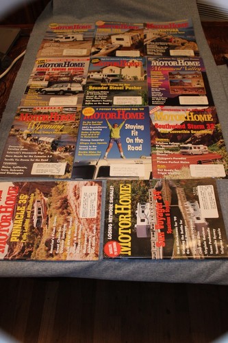 1999 motor home - 1999, magazines