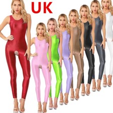 Women Glossy Shiny Jumpsuits