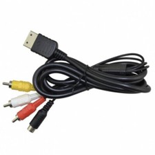SEGA Dreamcast S-Video AV Cable TV Composite Lead Audio 1.8m UK