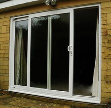 uPVC Patio Doors / White / Sliding Door / Made to Measure 2020mm Wide (#115)