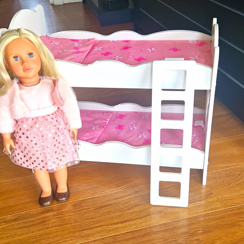 Kidkraft wooden doll bunk bed - kidkraft,