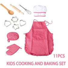 11PCS Kids Cooking Baking Set