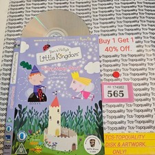Ben and holly DVD disc and artwork only. Save £s. Eco.