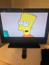 26-inch 1080P Full LED TV with Remote Freeview HDMI USB VGA PC Monitor Scart AV