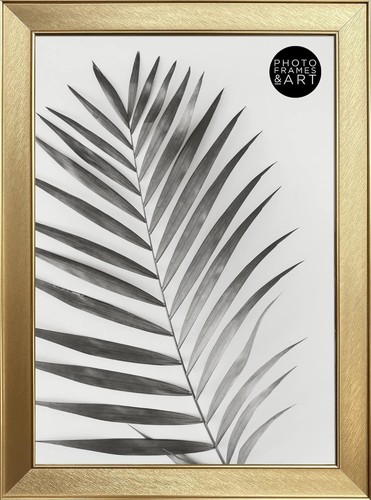 Gold picture frame - gold, a4