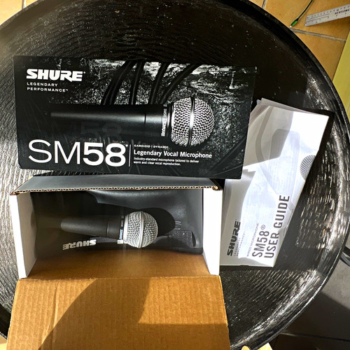 Shure sm58 wired dynamic - sm58,