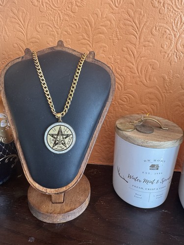 Pentagram pendant necklace - pentagram,