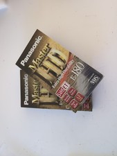 2 X Panasonic s-vhs nv-e180hm