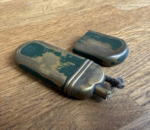 Vintage trench art - trench, brass