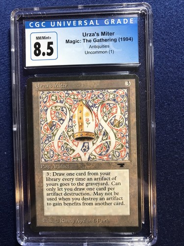 Mtg antiquities urza miter - urza's,