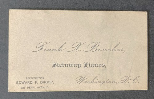Antique business card for - antique,