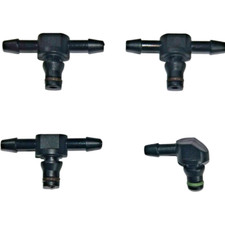 Common Rail Diesel Injector Leak Off Pipe Return 4pcs Connectors Fits Bosch 110