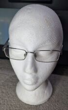 French Connection Glasses Frames Unisex Black And Silver Preloved