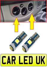 ✅ Trafic Vivaro Primastar Van Camper Taxi ✅ 2 x LED UPGRADE HEATER CONTROL BULBS