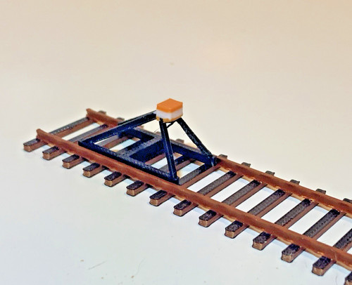 Scale railroad buffer - ho,
