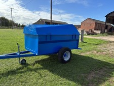 Western 2000l Bunded Bowser 12v Pump Tank Is Clean And All Ready For Use 