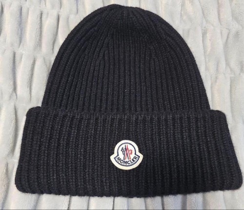 Moncler berretto tricot black - tricot,