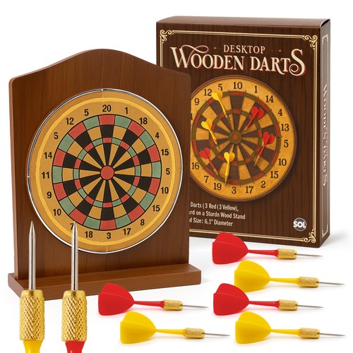 1pk desktop dart board - desktop,