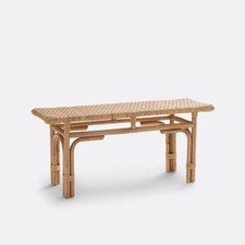 Natural Rattan End of Bed