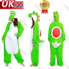 2025 Kids/Adults BOOK DAY Sazac Fleece Costume Super Mario Yoshi Kigurumi Fancy