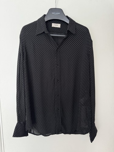 Celine mens viscose - viscose, polka