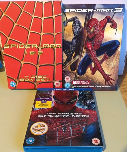 Spider man dvd trilogy - spider-man,