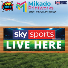 SKY SPORTS LIVE HERE BANNER