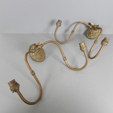 Victorian Brass Wall Light