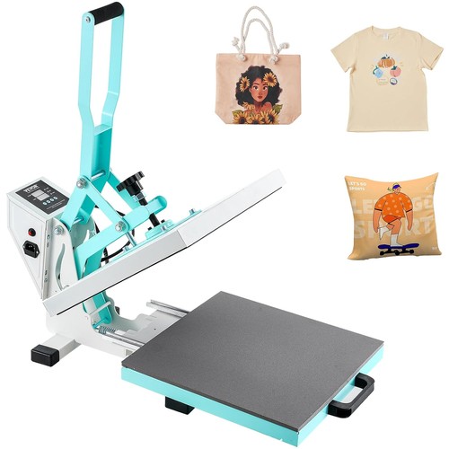 15x15 green heat press machine - green,