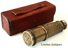 Vintage Brass Telescope