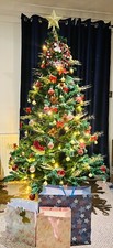 christmas tree with decorations 
