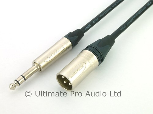 Trs jack plug male xlr - jack, to