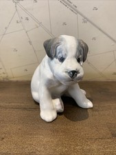 Vintage USSR Konakova Porcelain Puppy Dog Figure Russia Soviet Union Collectable