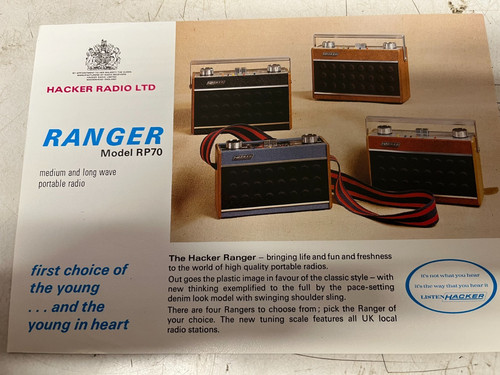 Hacker radio ranger - radio, rp70