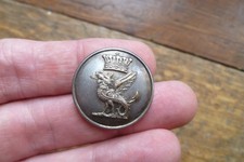 19th century EARL OF POWIS / POWYS livery button.