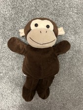 Plush Monkey Hand Puppet, Approx 32cm, Made By Bambia, Soft, Child, Teddy 