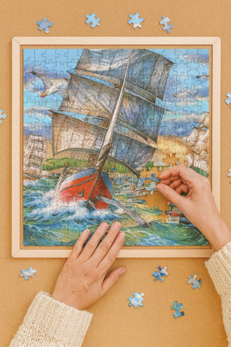 House puzzles tall ships - of,