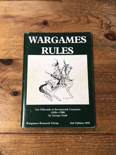 Wargames rules george gush - wargames,