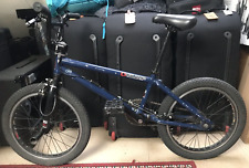 GT 'Bump' BMX Bike 2003 Dark Blue Very Good Condition 