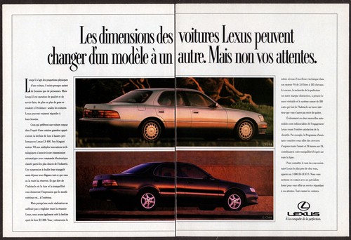 1992 lexus 400 300 - 400,