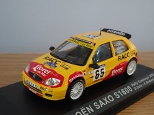 ALTAYA IXO CITROEN SAXO S1600 CATALUNYA RALLY 2002 SOLA CAR MODEL AR53 1:43
