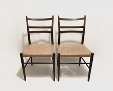 2x Yngve Ekstrom for Gemla Gracell Dining Chairs Scandinavian Design Mid Century
