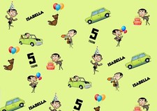 Personalised Mr Bean Wrapping