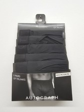 M&S Autograph Microskin Trunks